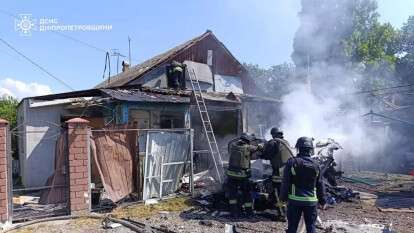 Обстріли Дніпропетровщини 17 червня